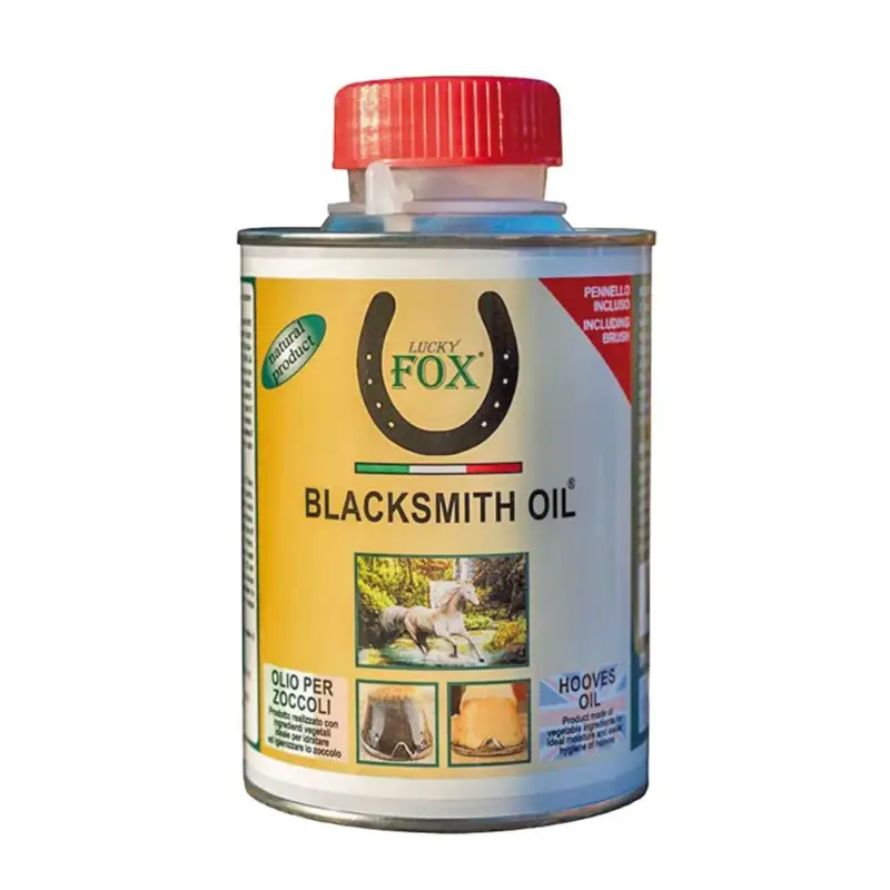 Olio da maniscalco con pennello applicatore 500ml Umbria Equitazione Vendita Finale