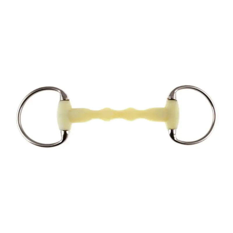 Compra Adesso Morso con anelli eggbutt Happy Mouth con imboccatura Mullen