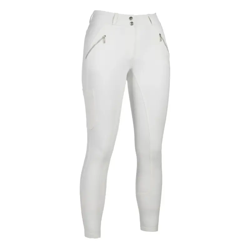 Consegna Rapida Pantaloni HKM Lia a vita alta con grip in silicone a tutta lunghezza
