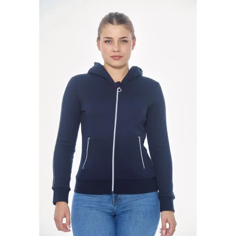 Occasione Imperdibile Felpa con zip Harcour Sworm donna