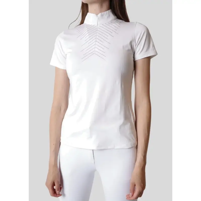 Professionale Polo da concorso Montar Bling maniche corte donna