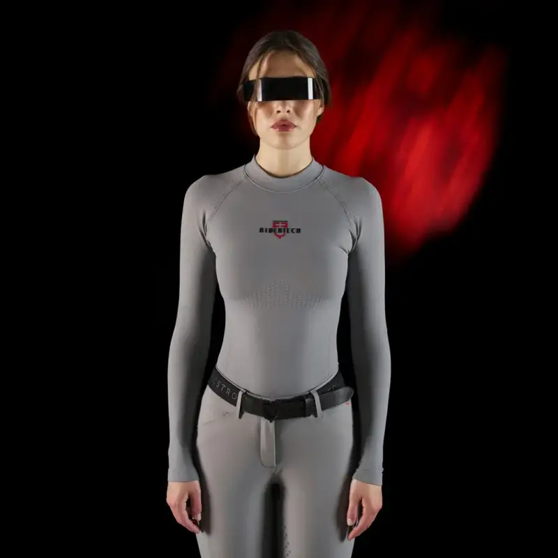 Base Layer donna a maniche lunghe Equestro Ridertechnology Prezzo Di Fabbrica