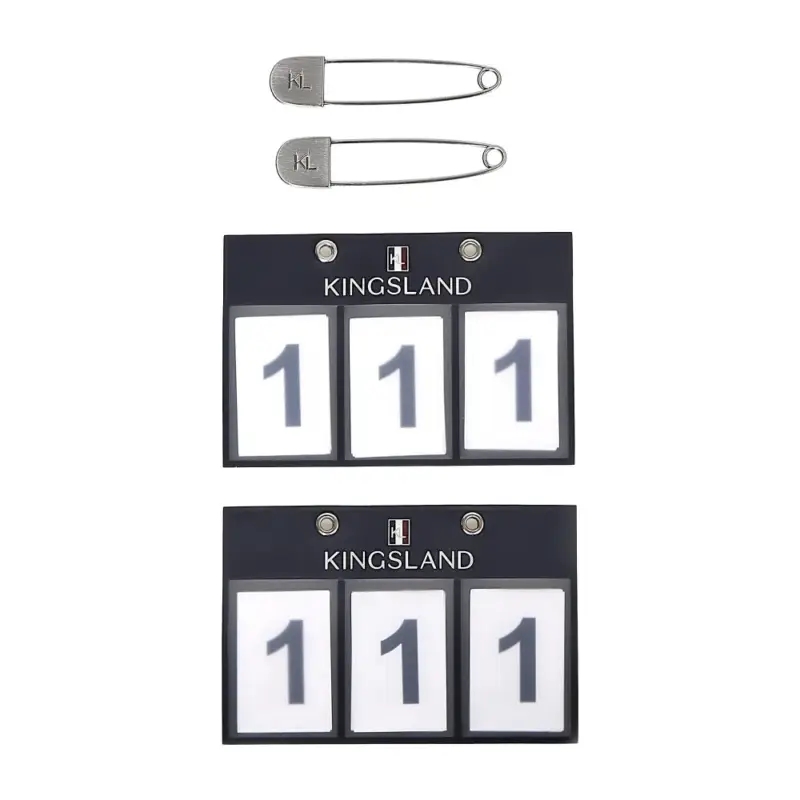 Non Perdere Porta numero Kingsland 3 tasche venduto in confezione da 2