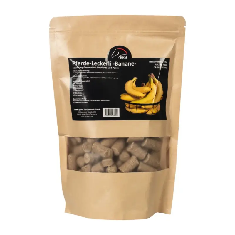 Caramelle per cavalli banana HKM Saldi