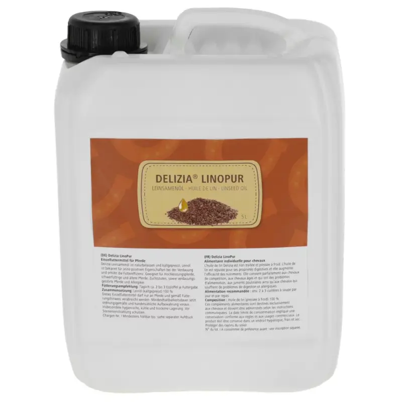 Pagamento Sicuro Olio di lino Delizia LinoPur Kerbl