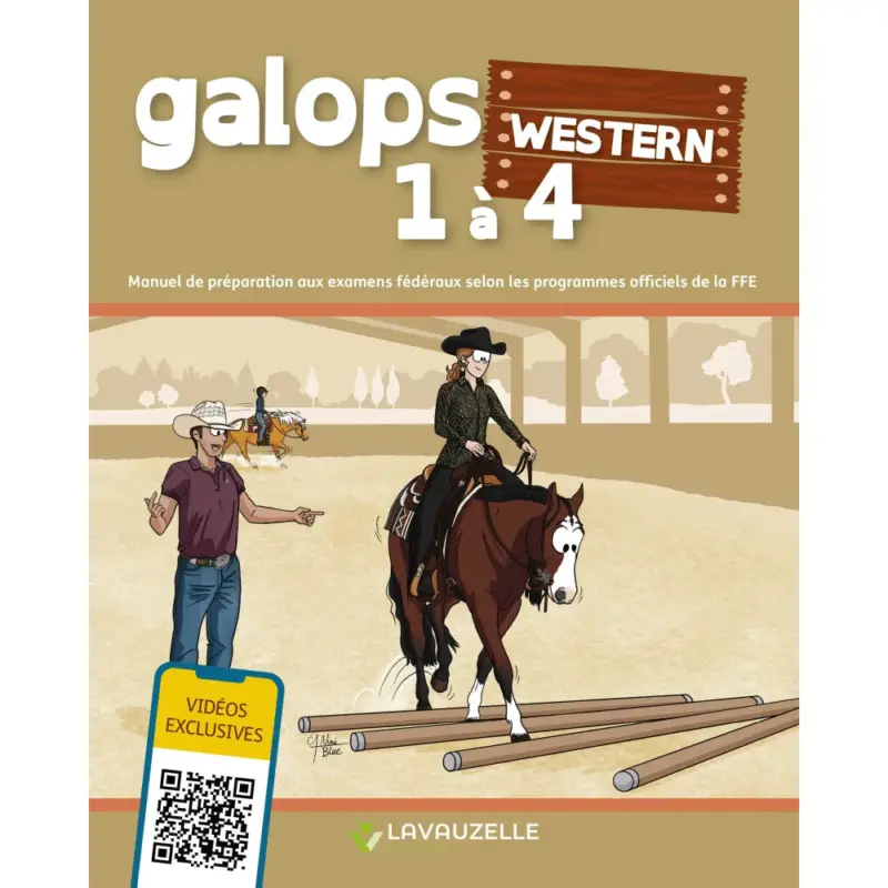 Prezzo Di Fabbrica Galop WESTERN da 1 a 4 con video Lavauzelle