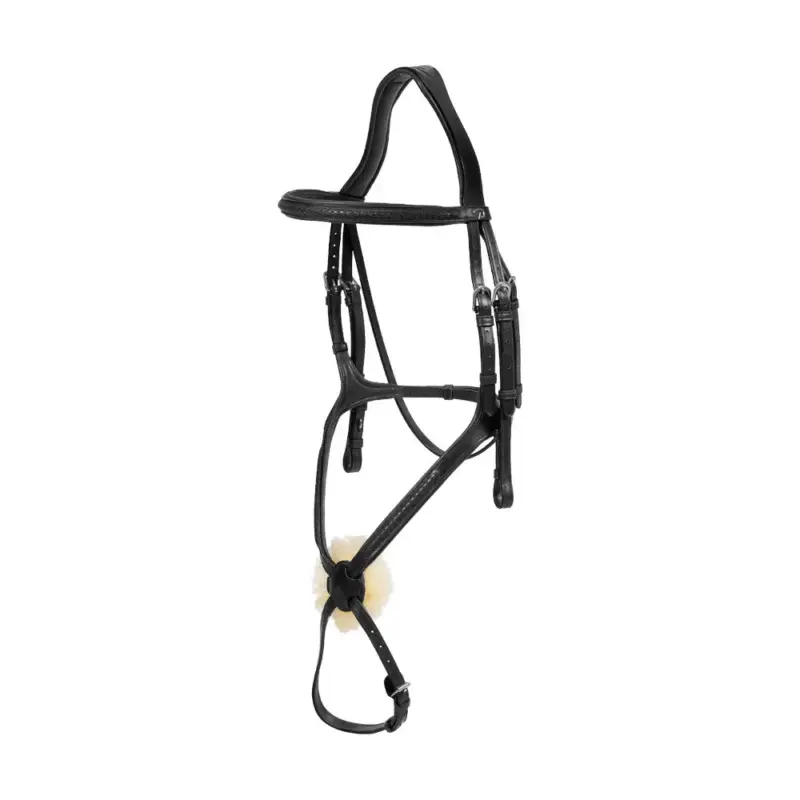 Professionale Briglia Capezzina Incrociata Intrecciata New English Collection Dy'on