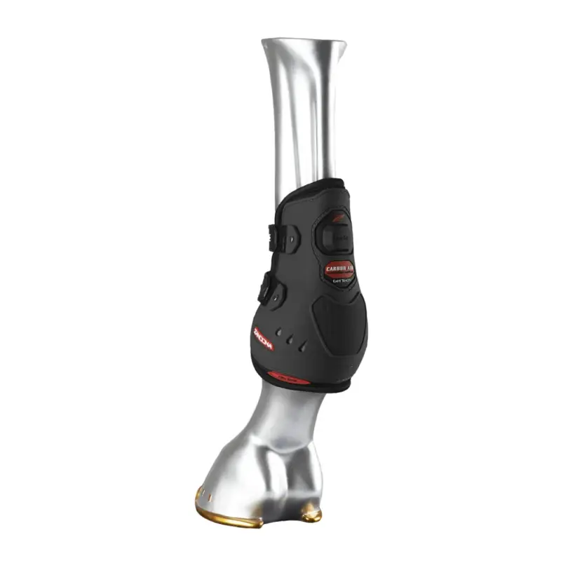 Fesselkopfschutz Wettkampf Zandona Carbon Air Feel+ Klettverschluss Spedizione Espresso