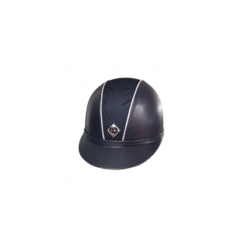 Direttamente Dal Produttore Casco Charles Owen SP8 con profilo in similpelle