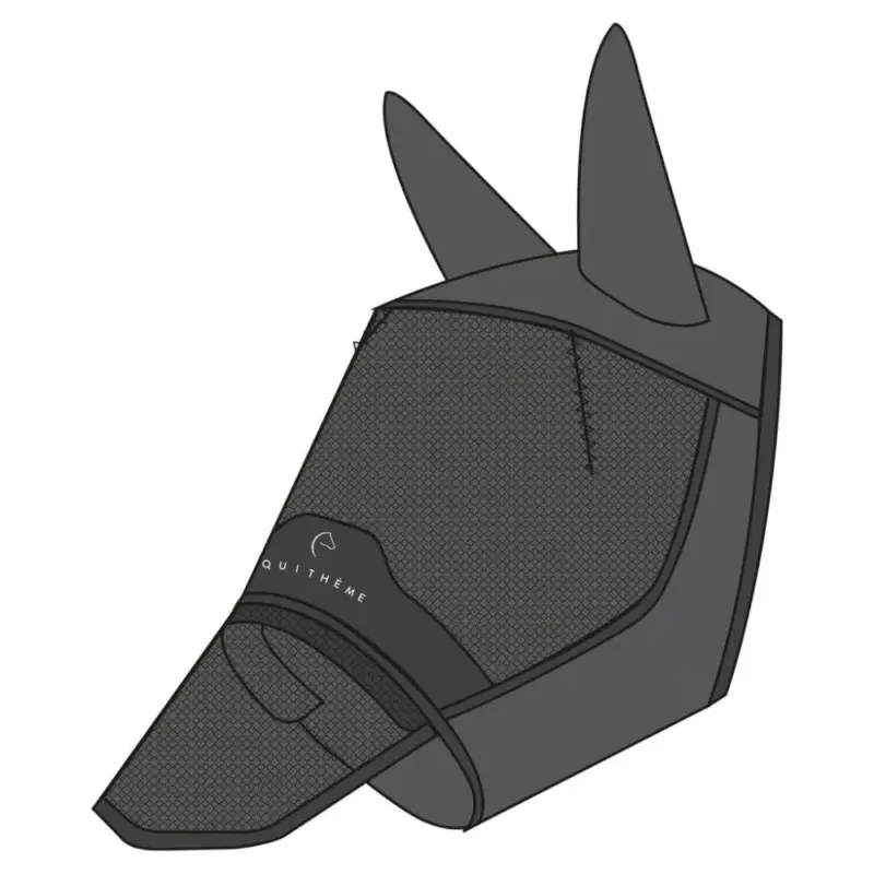 Maschera anti-mosche anti-UV Equithème Mesh con coprinasso Più Venduto