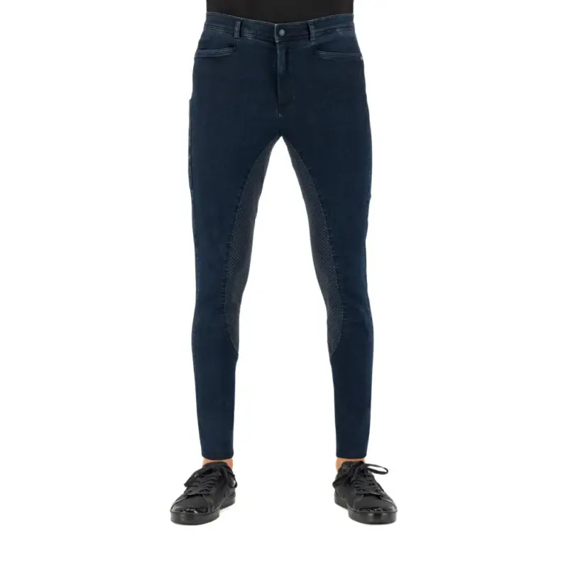 Consegna Rapida Pantaloni da equitazione Euro-Star Camillo Denim FullGrip