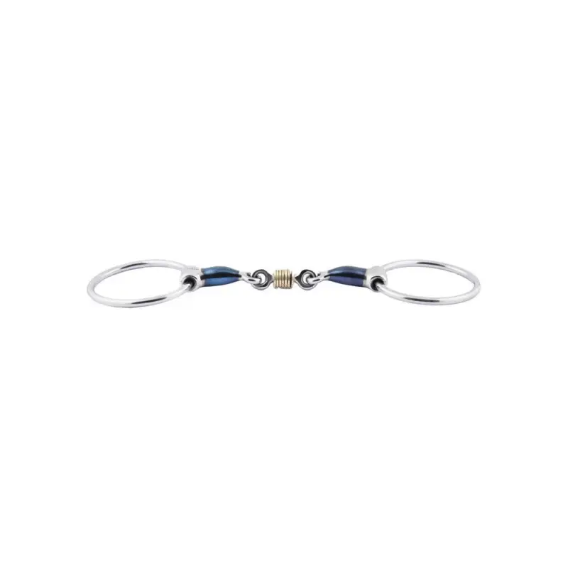 Consegna Rapida Filet Blue Steel Jump'In doppio snodo con anelli in rame