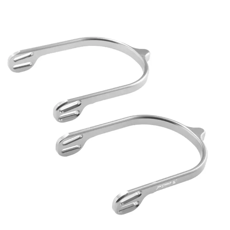 Speroni corti in alluminio Jin Stirrup Professionale