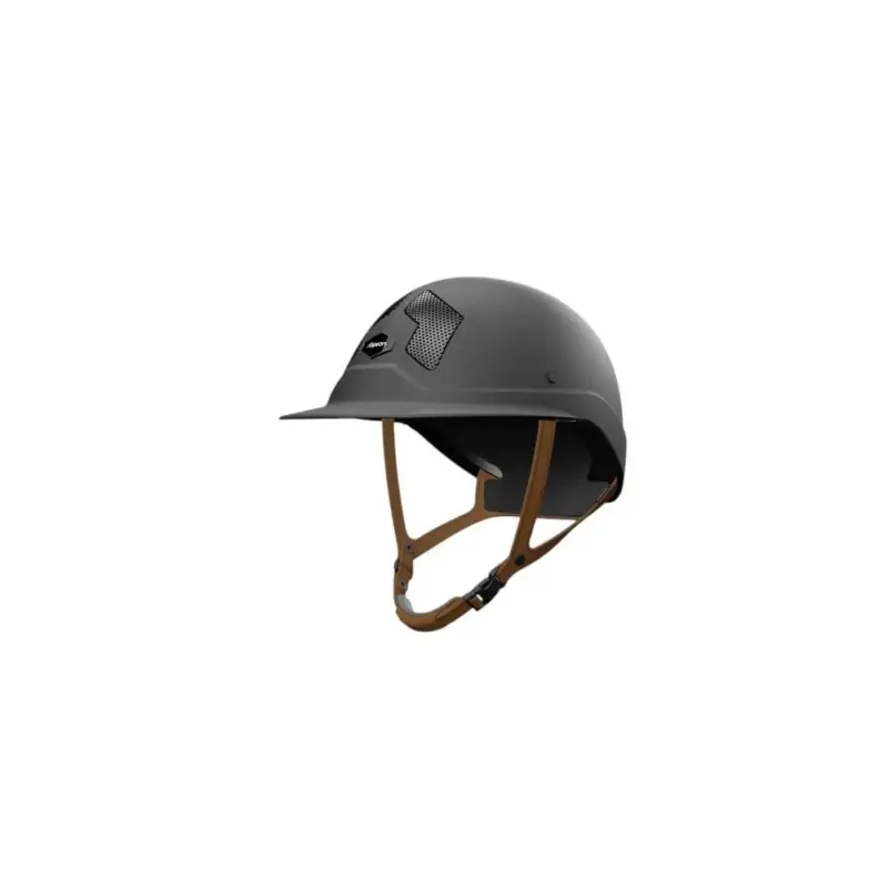 Casco Flex-on Armet nero visiera Mista Dark jugulare marrone Direttamente Dal Produttore
