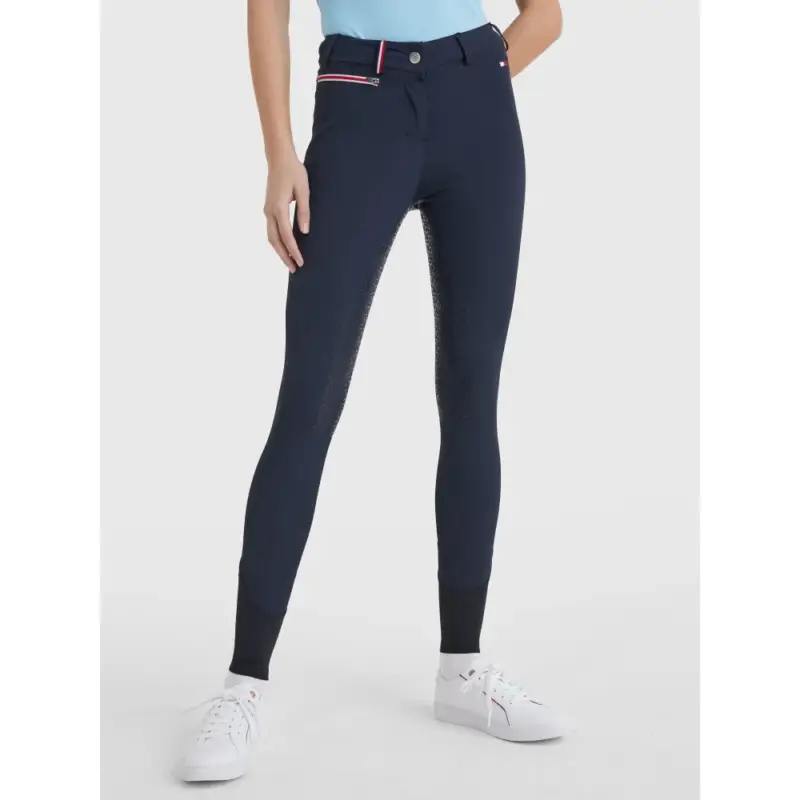 Pantaloni Tommy Hilfiger Equestrian donna full grip Prezzo Basso