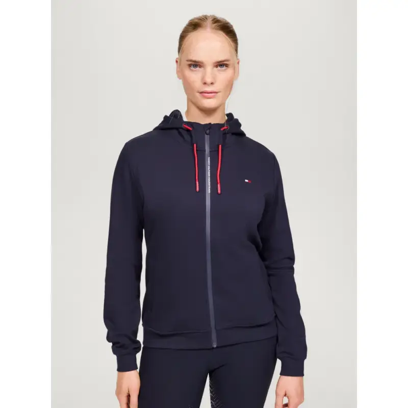 Nuovo Arrivo Felpa con zip Tommy Hilfiger Equestrian Kingston donna