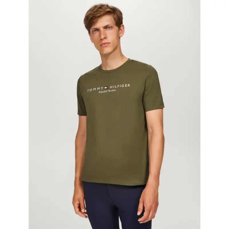 Soddisfatti O Rimborsati T-shirt Grafico Tommy Hilfiger Equestrian Williamsburg a maniche corte da uomo