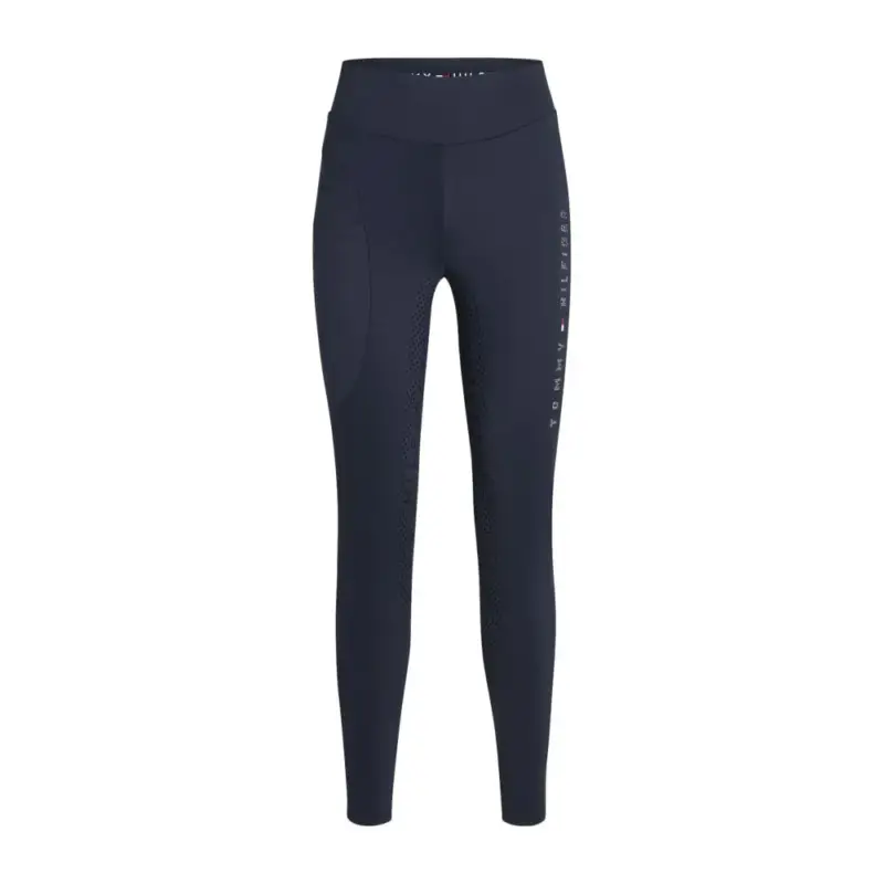 Offerta Limitata Leggings Tommy Hilfiger Equestrian Elmira da donna full grip con strass