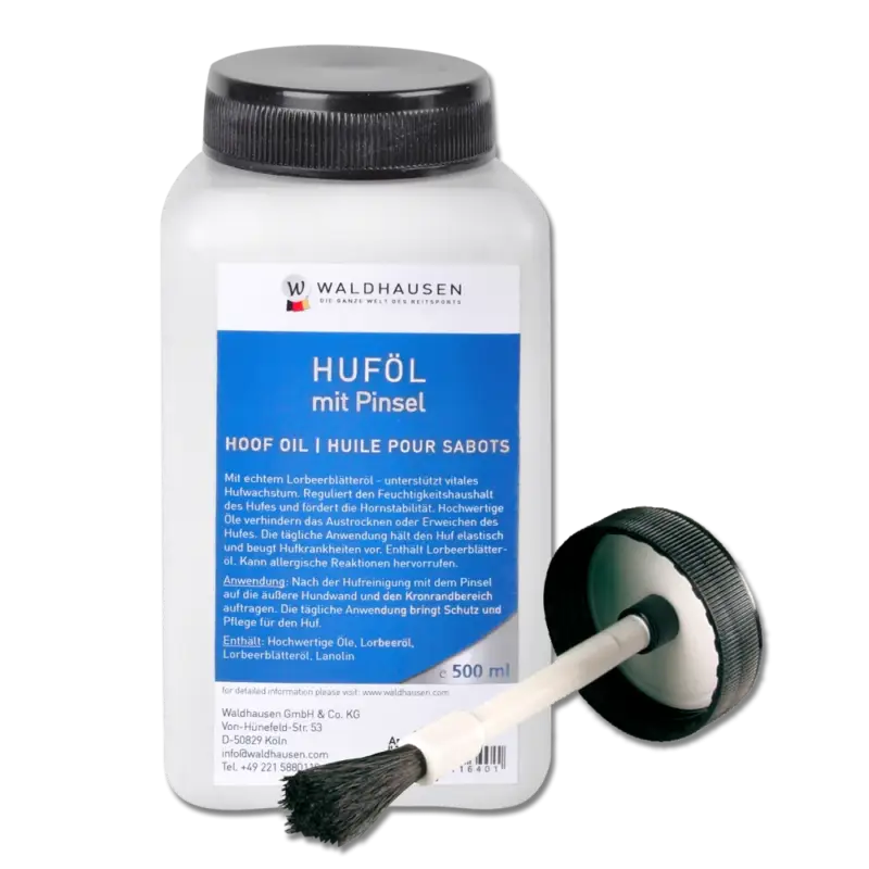 Olio per zoccoli Waldhausen all'alloro 500 ml Acquista Ora