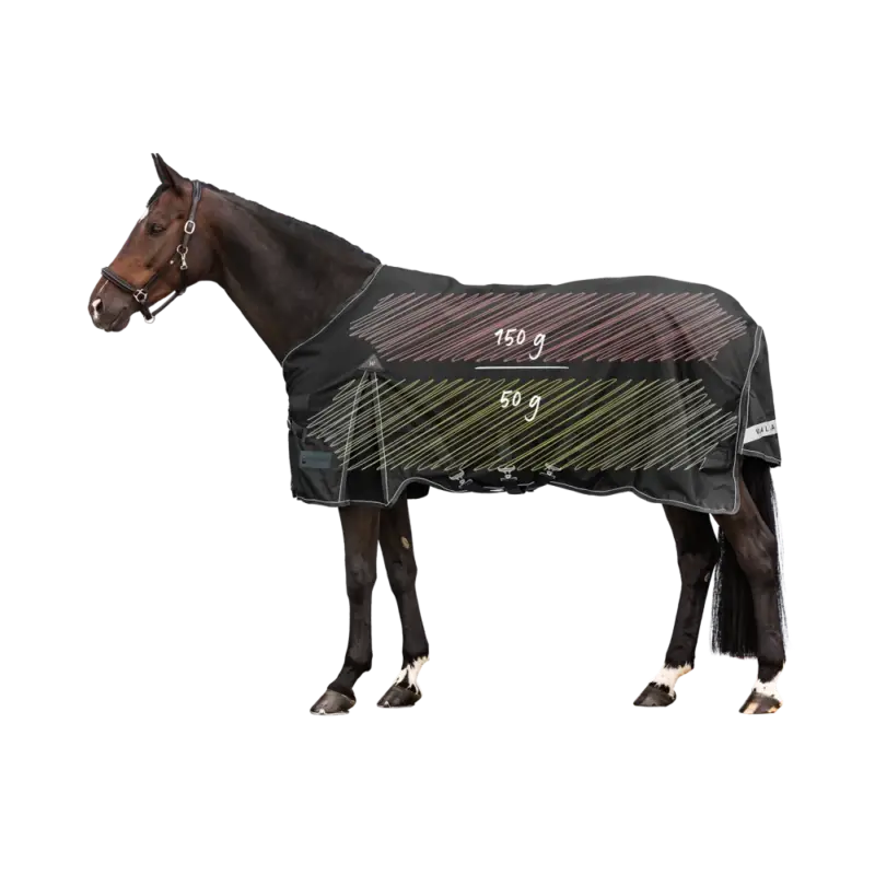 Coperta da esterno Waldhausen Scandic Multi-Layer 150 g / 50 g Occasione Imperdibile