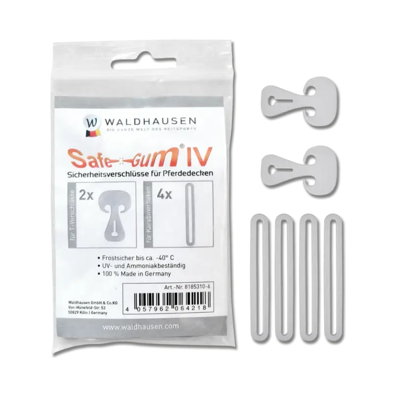 Safe-Gum Waldhausen 6 elastici assortiti Ultime Pezzi