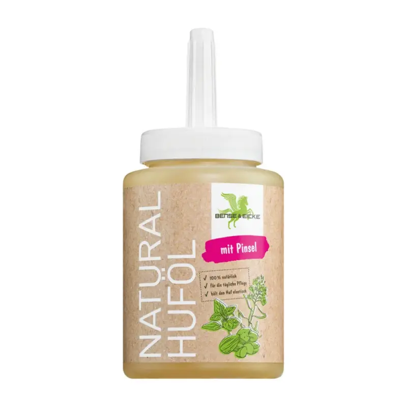 Acquista Ora Olio naturale per zoccoli Bense & Eicke con pennello