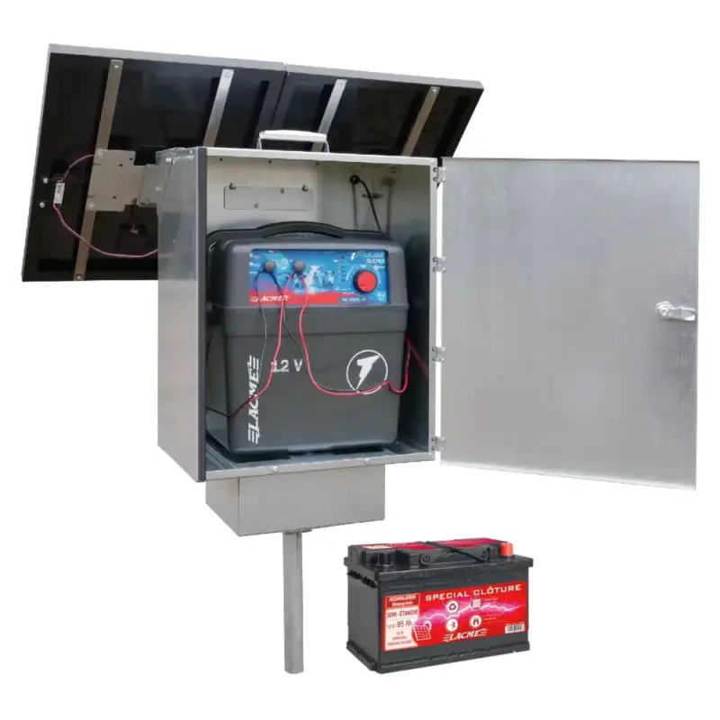 Prezzo Conveniente Kit elettrificatore solare Lacmé estive 5J 66W antifurto