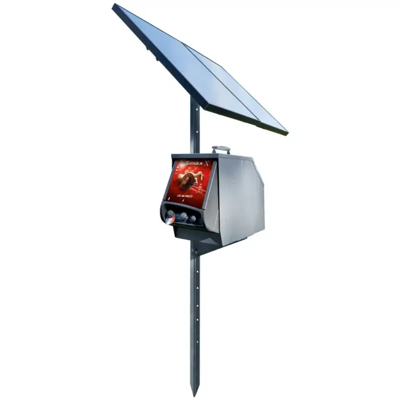 Kit elettrificatore solare Lacmé SMax pascolo solare 66W Ultimissimo Modello