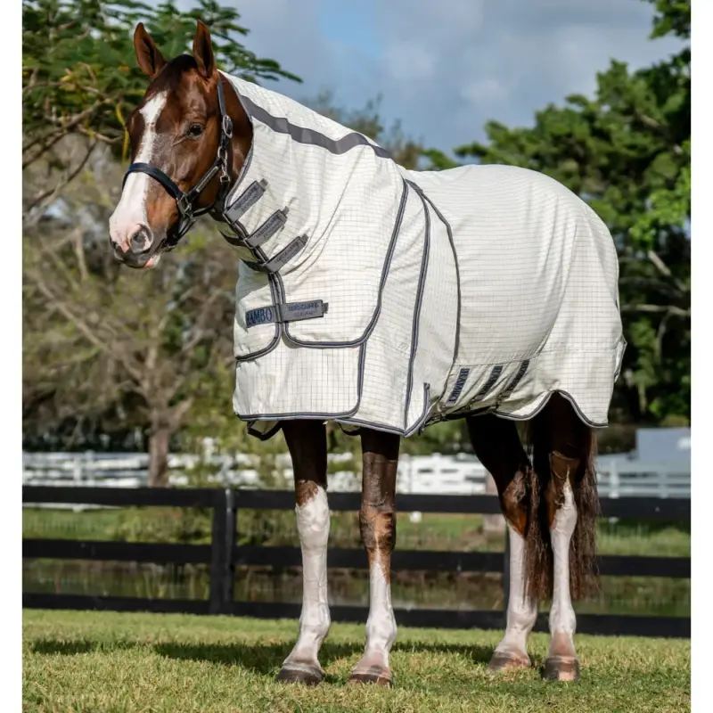 Coperta anti-mosche Horseware Rambo Optimo Supreme Summer Sheet Plus Di Tendenza