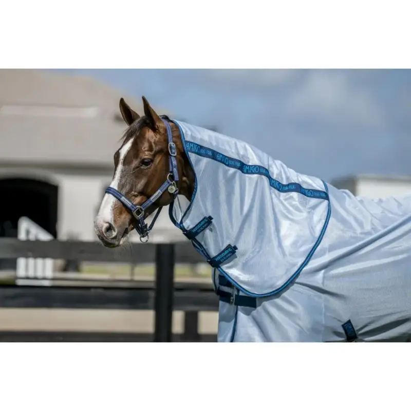 Copricollo anti-mosche Horseware Amigo Bug Rug Economico