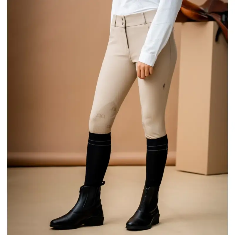 Saldi Pantaloni Horseware AA Aria con patch alle ginocchia a vita media