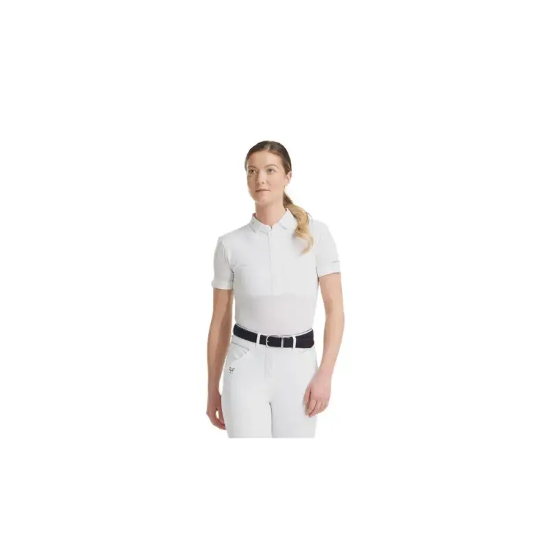 Polo Aeromesh manica corta Horse Pilot donna Saldi