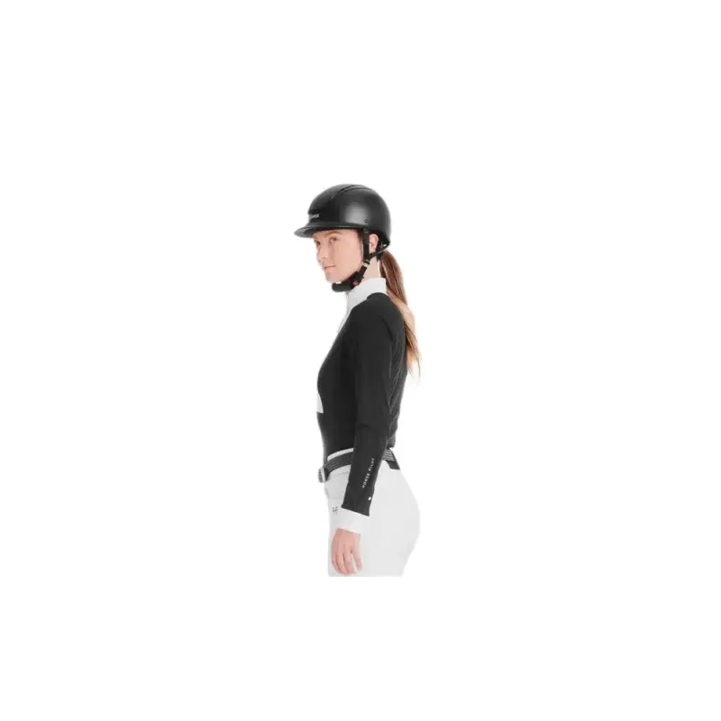 Polo da concorso Monica Horse Pilot maniche lunghe donna Nuovo Arrivo