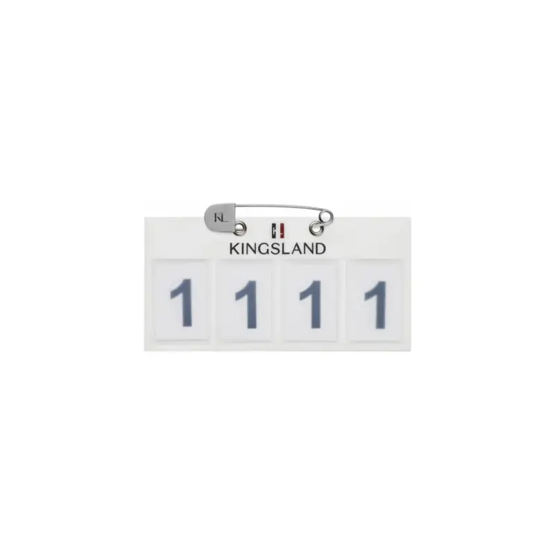 Targhetta identificativa Kingsland 4 posti Classic per 2 Nuova Collezione