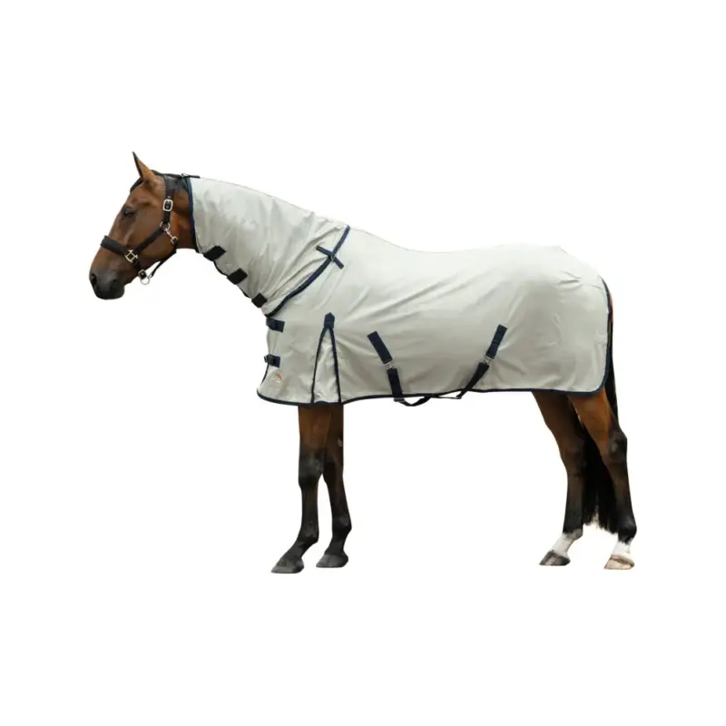 Promo Stagionale Coperta antimosche HKM Rain II con collo amovibile