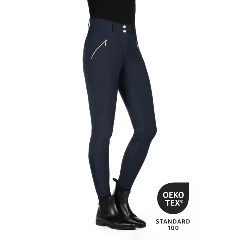 Pantaloni HKM Lia a vita alta con fondo intero in Alos Bestseller