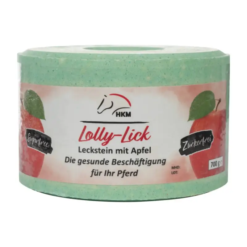 Offerta Limitata Pietra di sale HKM aromatizzata Lolly Lick Mela