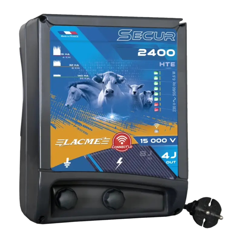 Elettrificatore Lacmé Secur 2400 Connect'LD Professionale