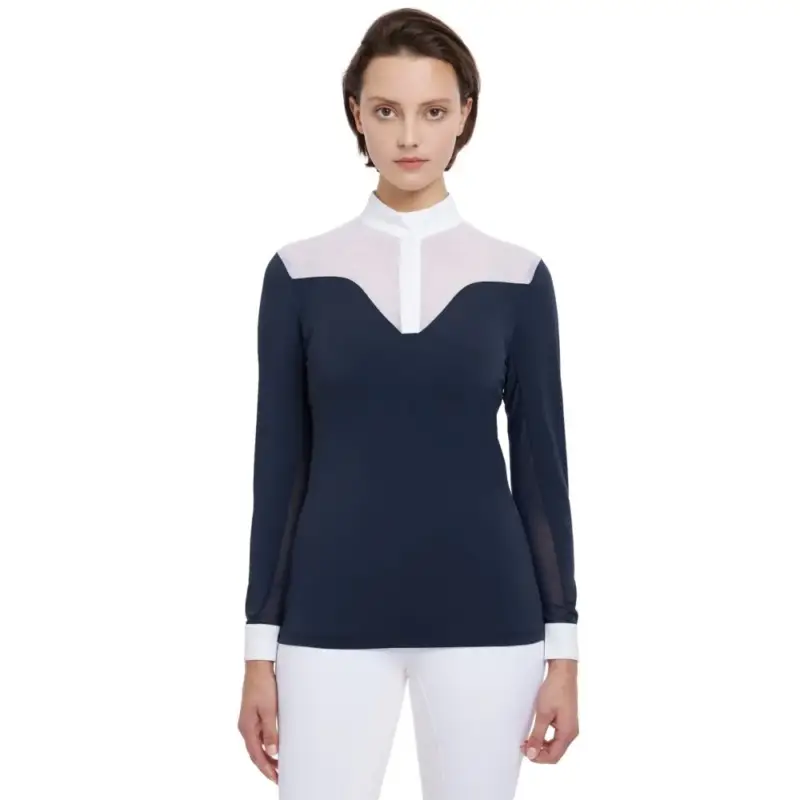 Promozione Esclusiva Polo da concorso LeMieux Emily a maniche lunghe