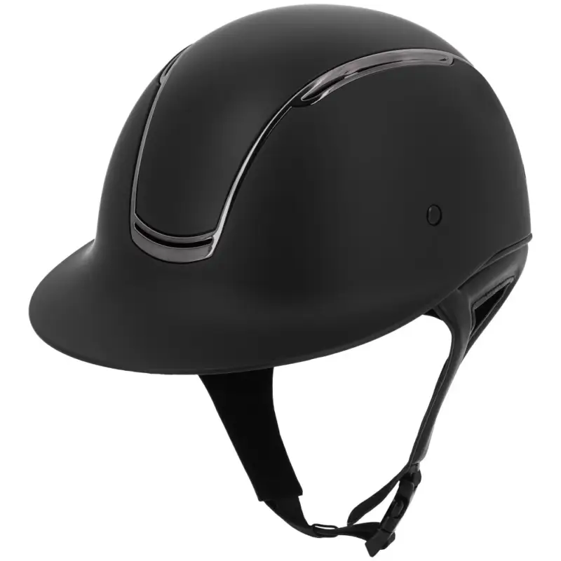 Super Prezzo Casco Equithème Soazy opaco cromo nero