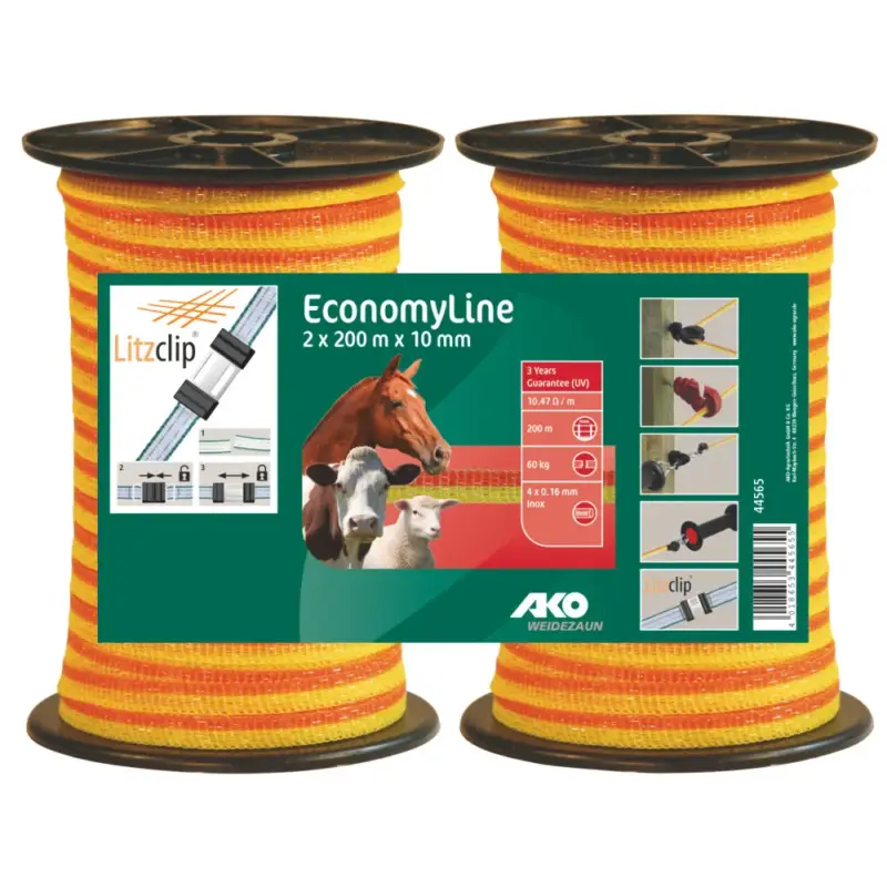 Solo Oggi Kit di due nastri per recinzione EconomyLine AKO