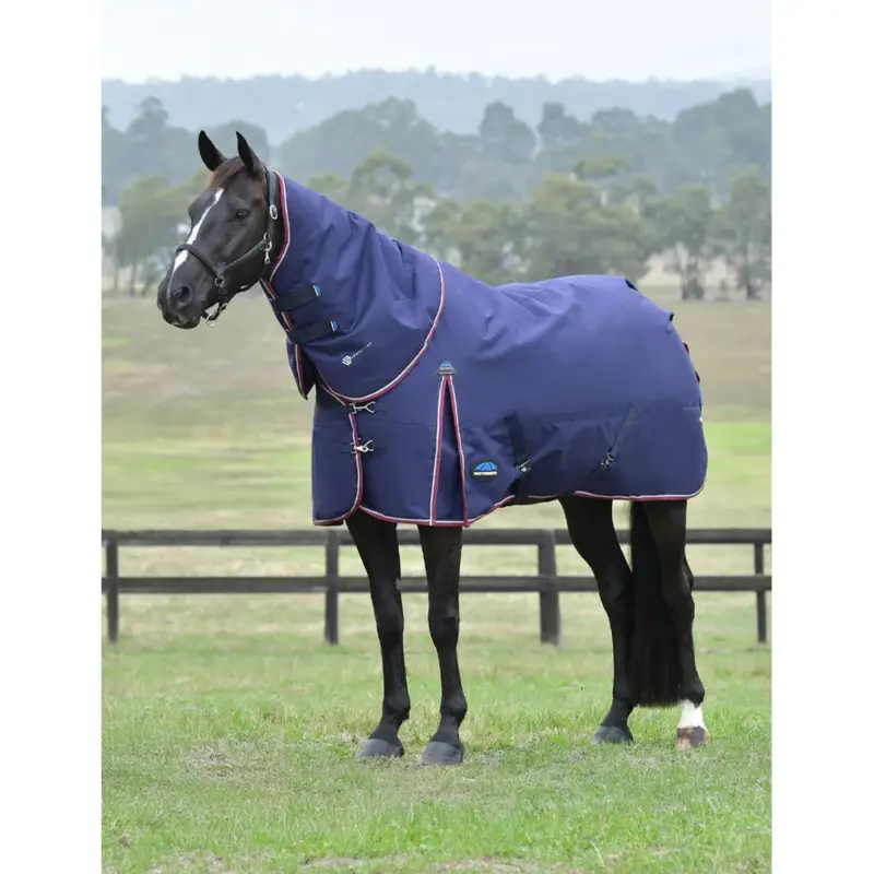 Nuova Collezione Coperta Weatherbeeta ComFiTec Essential Turnout 220 g con collo staccabile