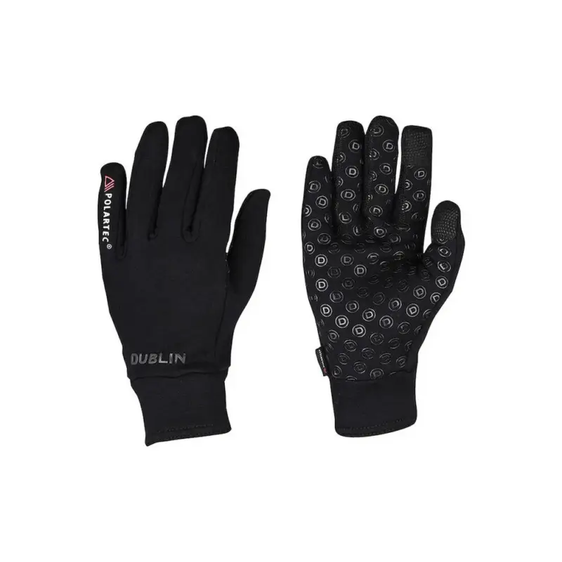 Guanti da equitazione Dublin in pile Polartec Prezzo Ridotto