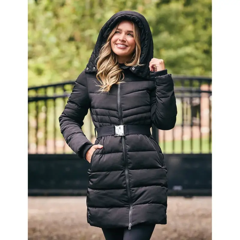 Cappotto lungo Dublin con cintura da donna Quantità Limitata