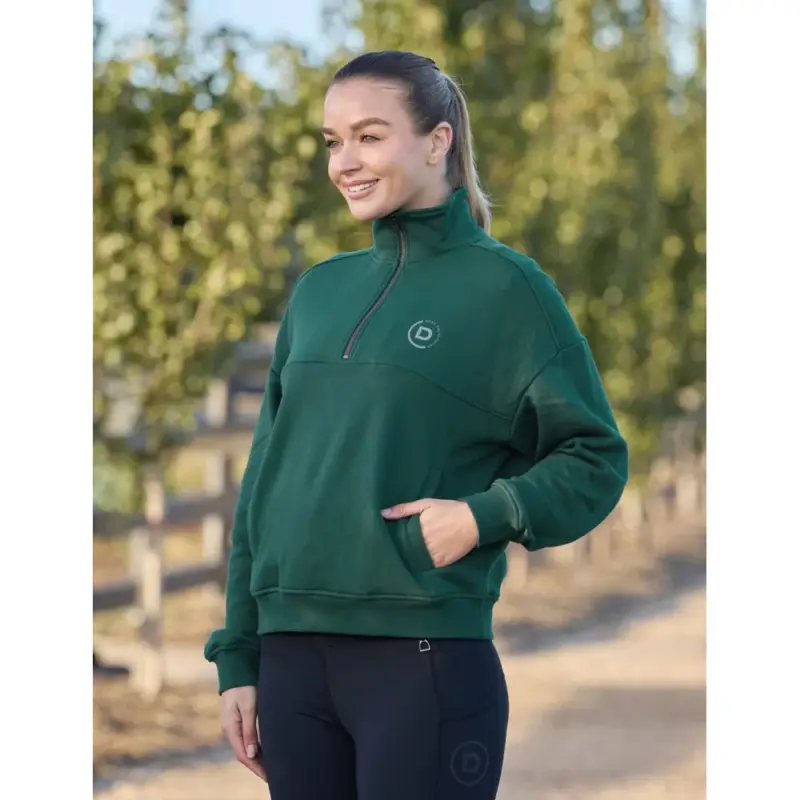 Offerta Lampo Maglia in pile Dublin da donna con zip 1/4