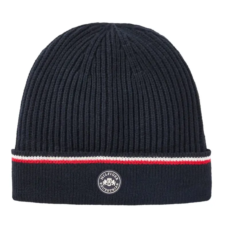 Cuffia lavorata a maglia Tommy Hilfiger Equestrian Kent Promo Stagionale