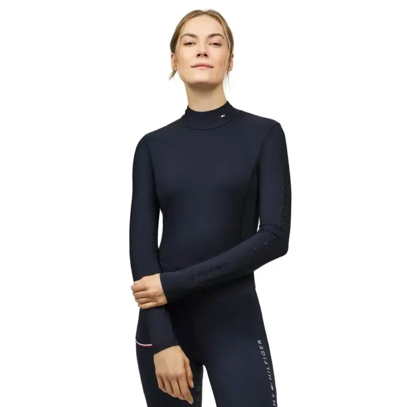 Acquista Ora Maglia a collo alto Tommy Hilfiger Equestrian Ava da donna