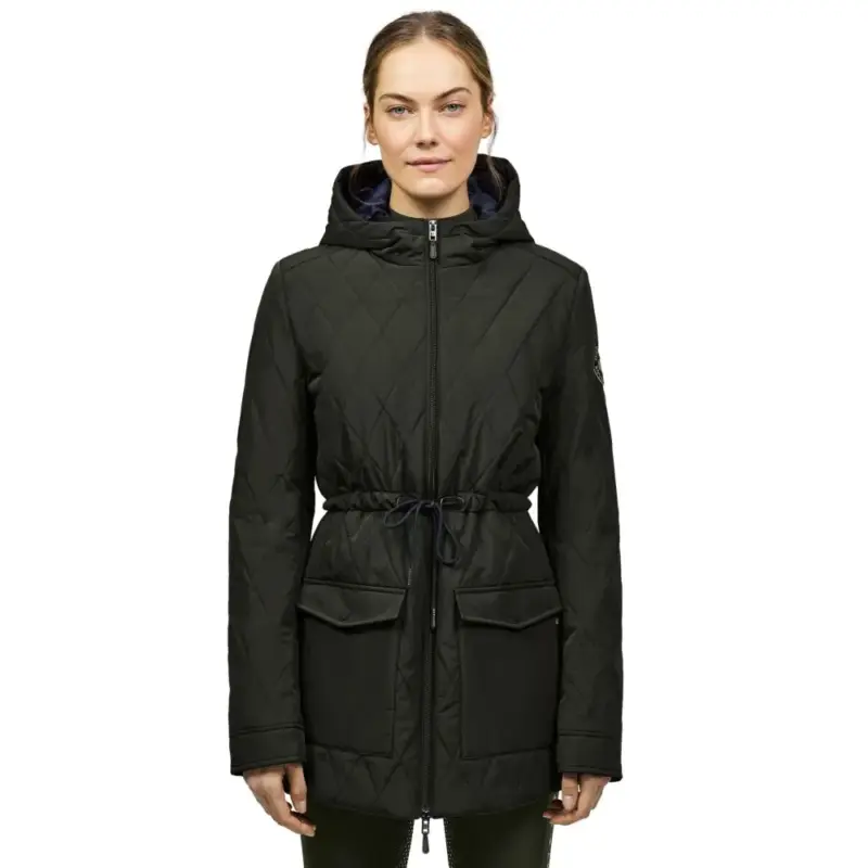 Ultimissimo Modello Giacca trapuntata Tommy Hilfiger Equestrian Forest donna