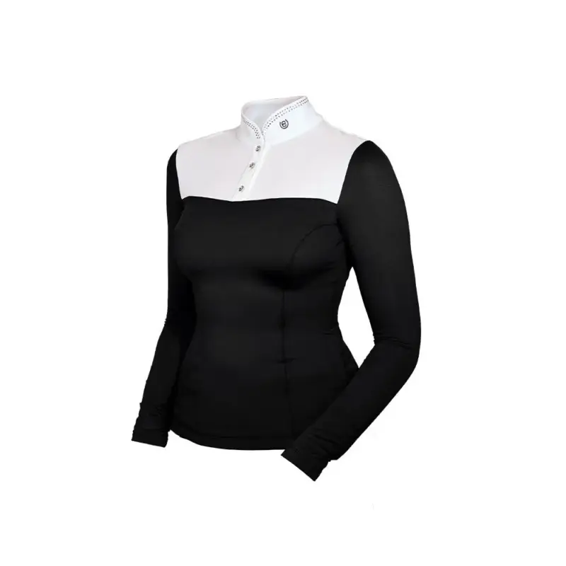 Polo da concorso Equestrian Stockholm Revenew a maniche lunghe da donna Occasione
