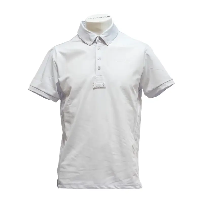 Polo da concorso Flags & Cup a maniche corte da uomo San Remo Offerta